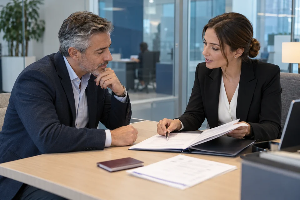 Examen de documents pour l’ouverture d’un compte bancaire à un non-résident.