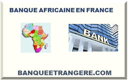 FRANCE BANQUE AFRICAINE 2024