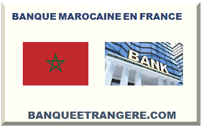 FRANCE BANQUE MAROCAINE 2024
